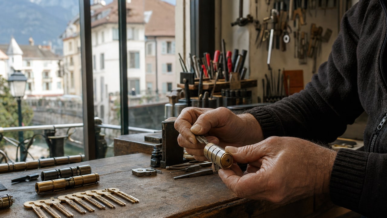 Serrure multipoints A2P — Serrurier à Annecy